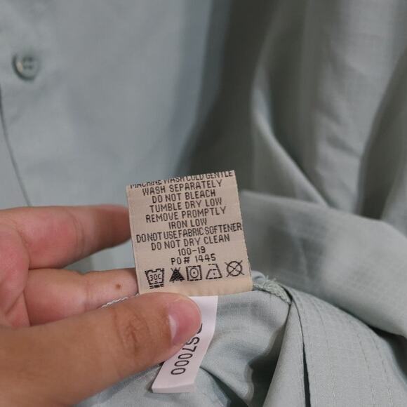 Drake Clothing Company Green Short Sleeve Button Down Sz M - Picture 9 of 13